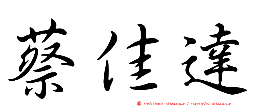 蔡佳達