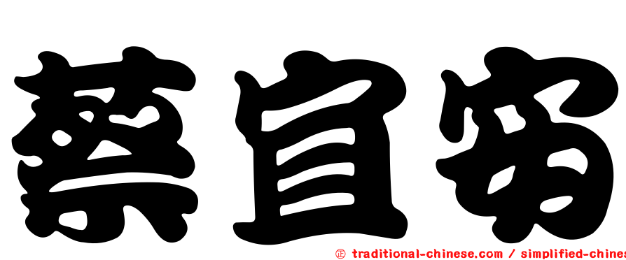 蔡宜安