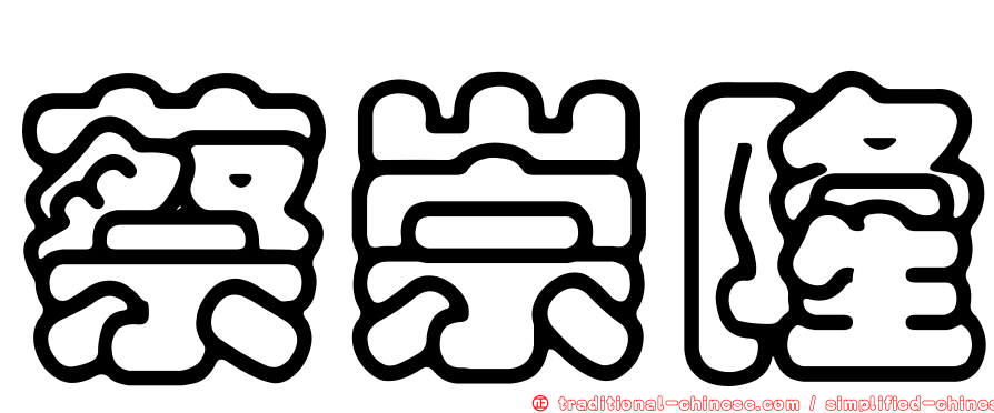 蔡崇隆