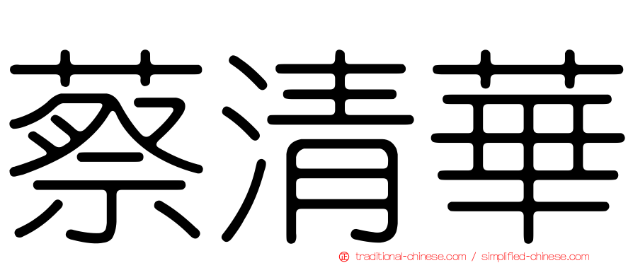 蔡清華