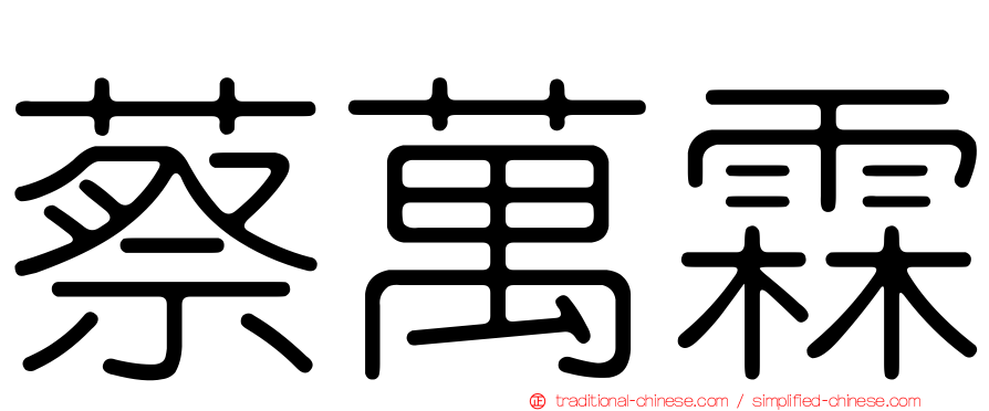 蔡萬霖
