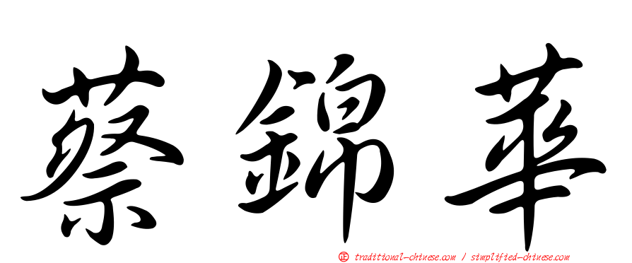 蔡錦華