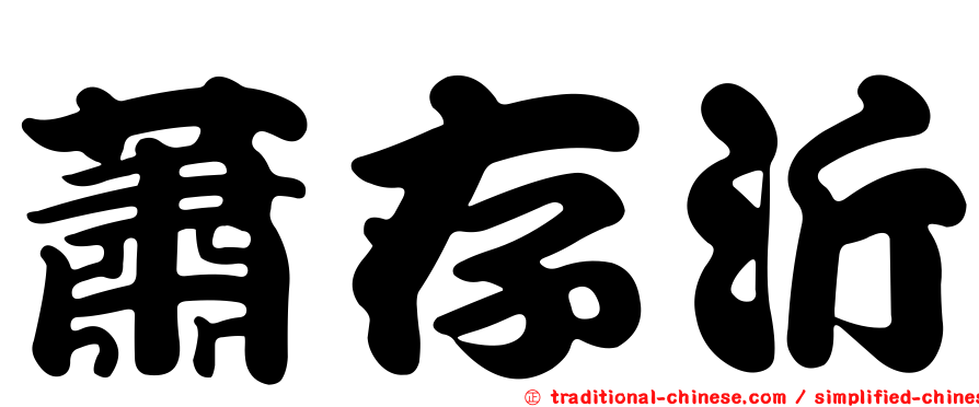 蕭存沂