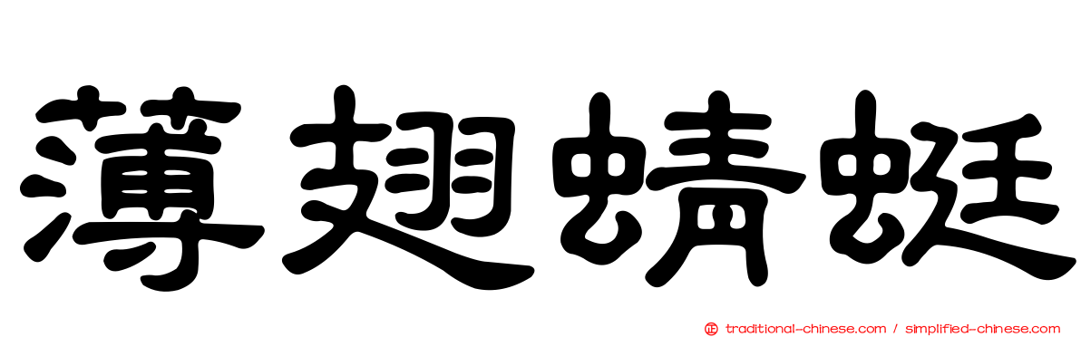 薄翅蜻蜓