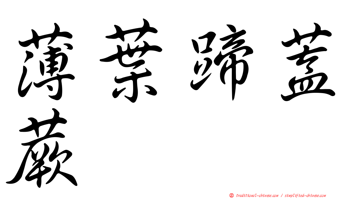 薄葉蹄蓋蕨