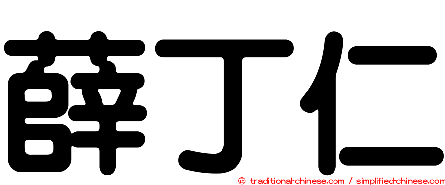 薛丁仁