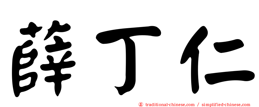 薛丁仁