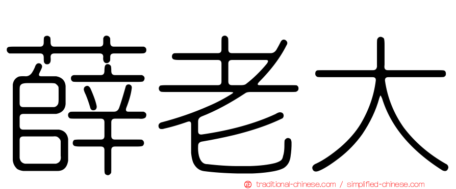 薛老大