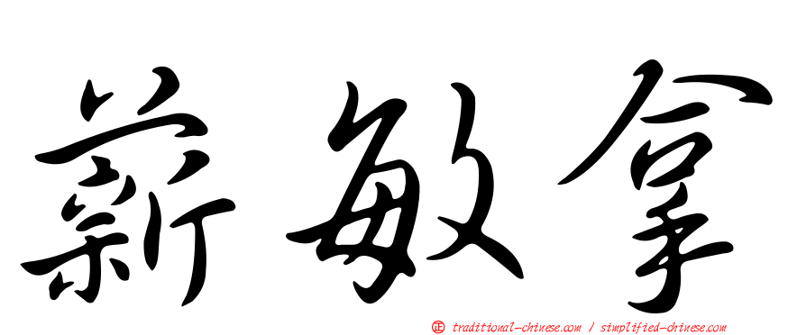 薪敏拿