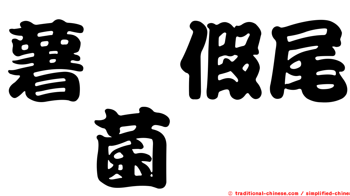 薯蕷假尾孢菌