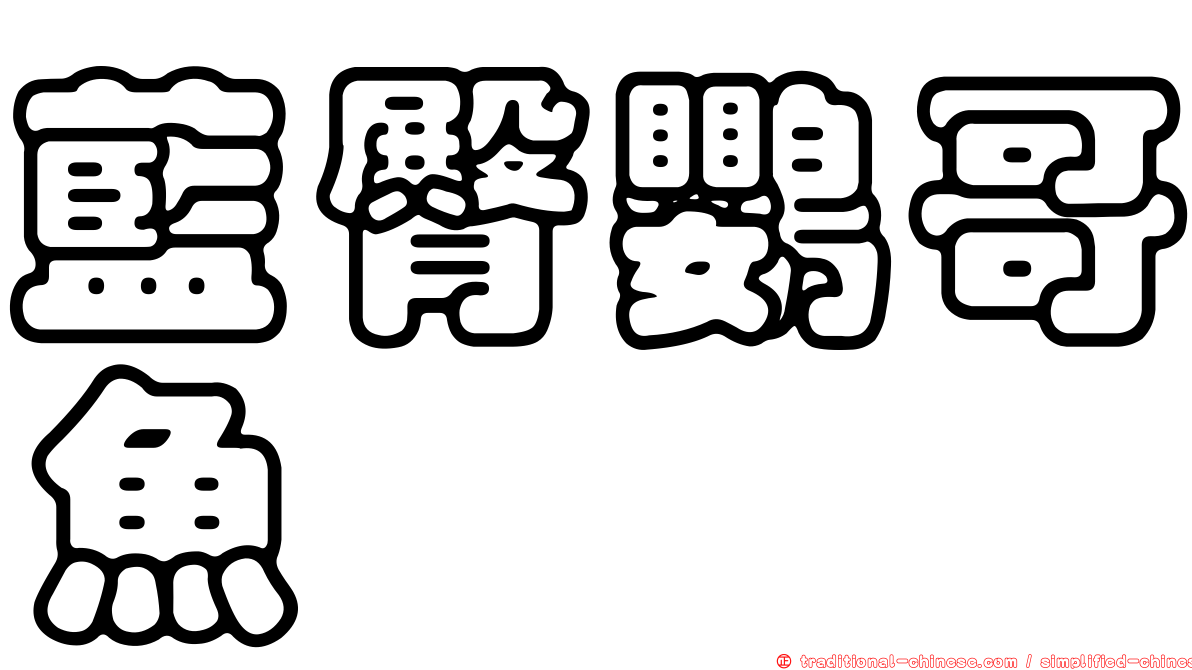藍臀鸚哥魚