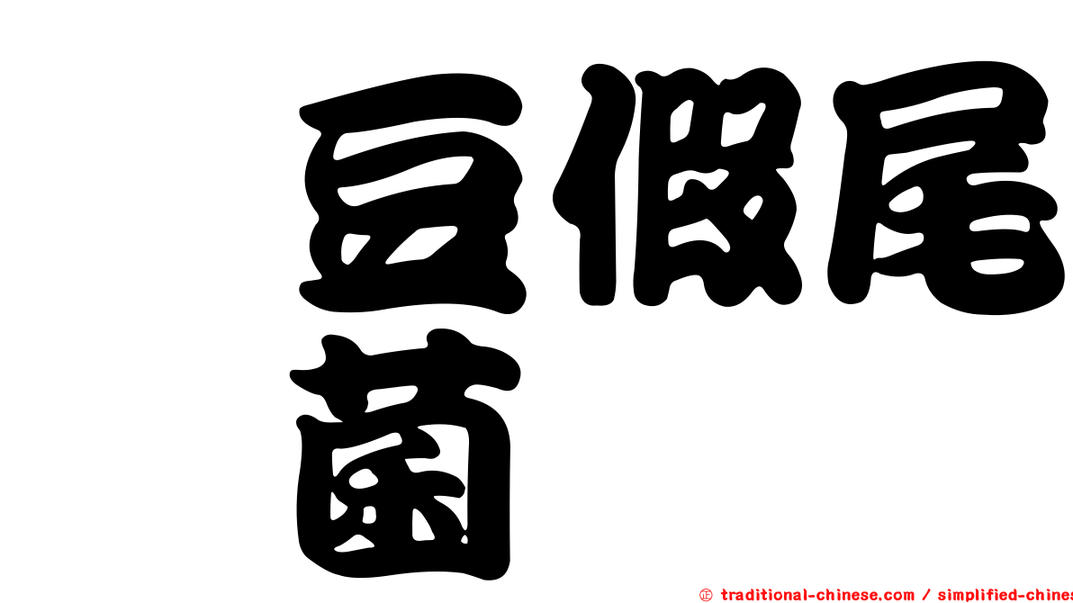 藜豆假尾孢菌