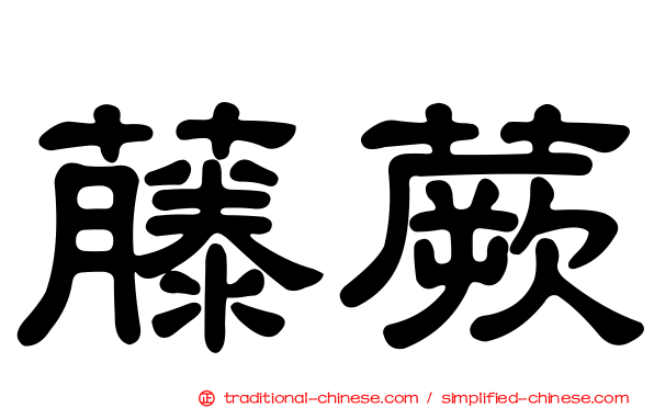 藤蕨