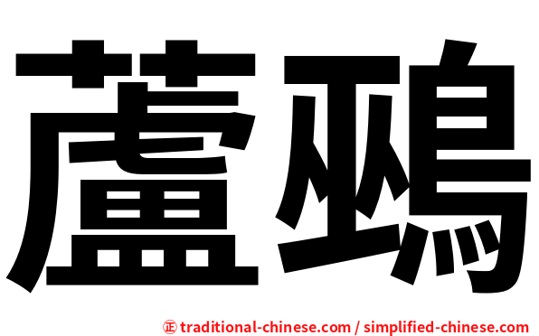 蘆鵐