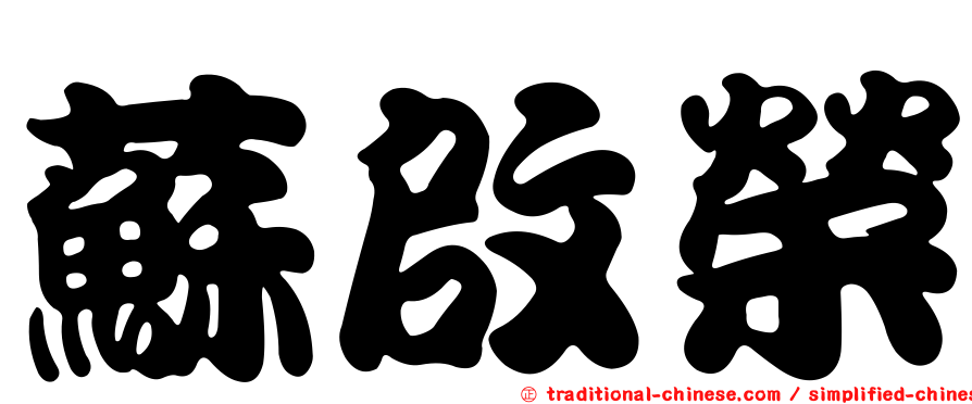 蘇啟榮