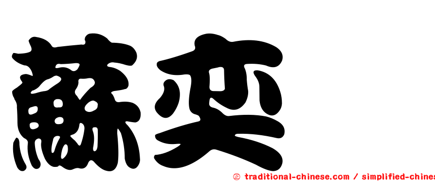 蘇奕璇