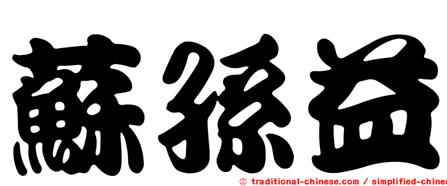 蘇孫益