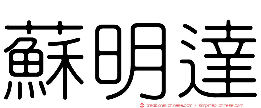 蘇明達