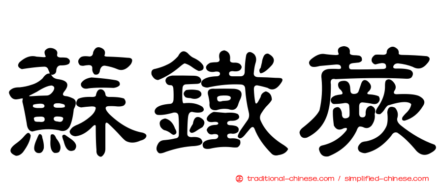 蘇鐵蕨