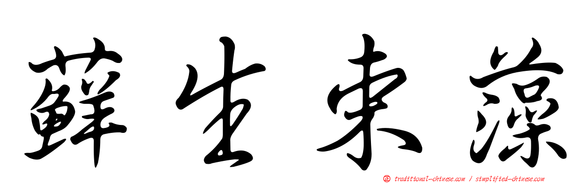 蘚生束藻