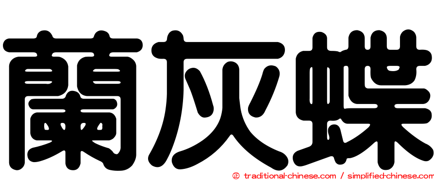 蘭灰蝶