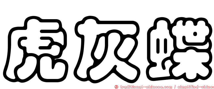 虎灰蝶