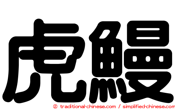 虎鰻