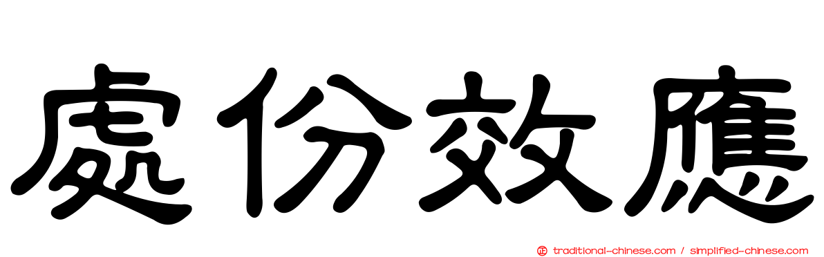 處份效應