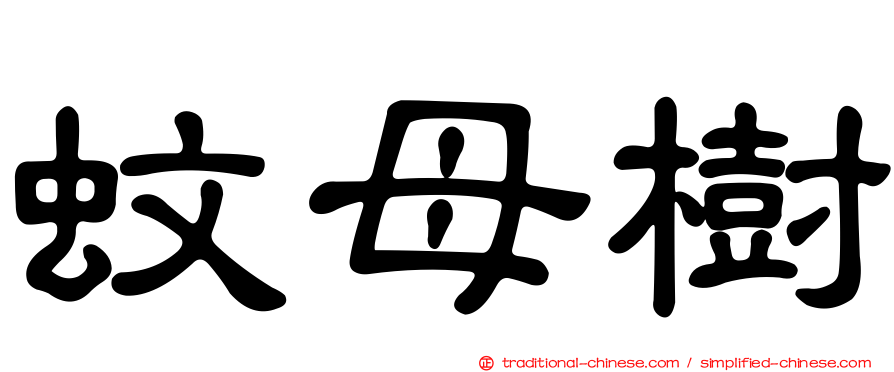 蚊母樹