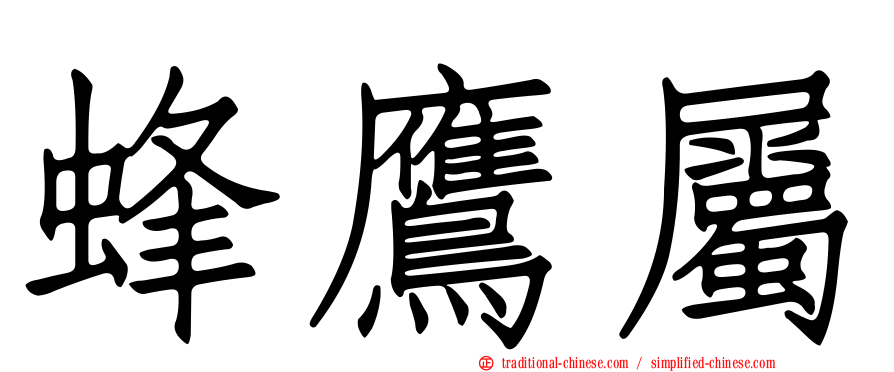 蜂鷹屬