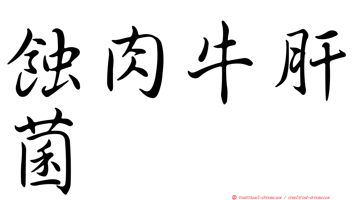 蝕肉牛肝菌