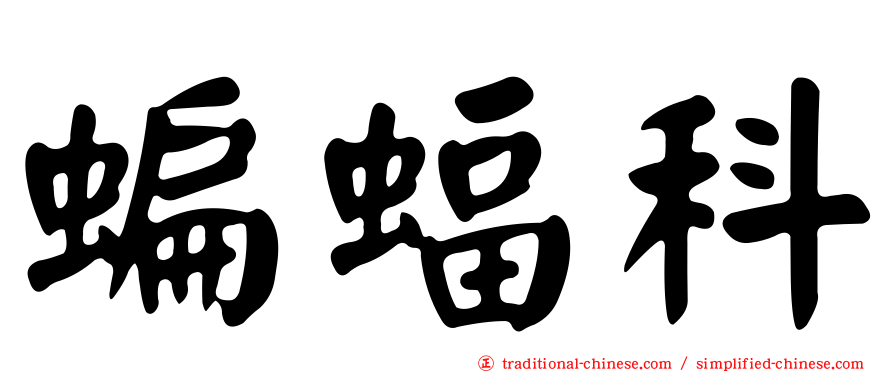 蝙蝠科