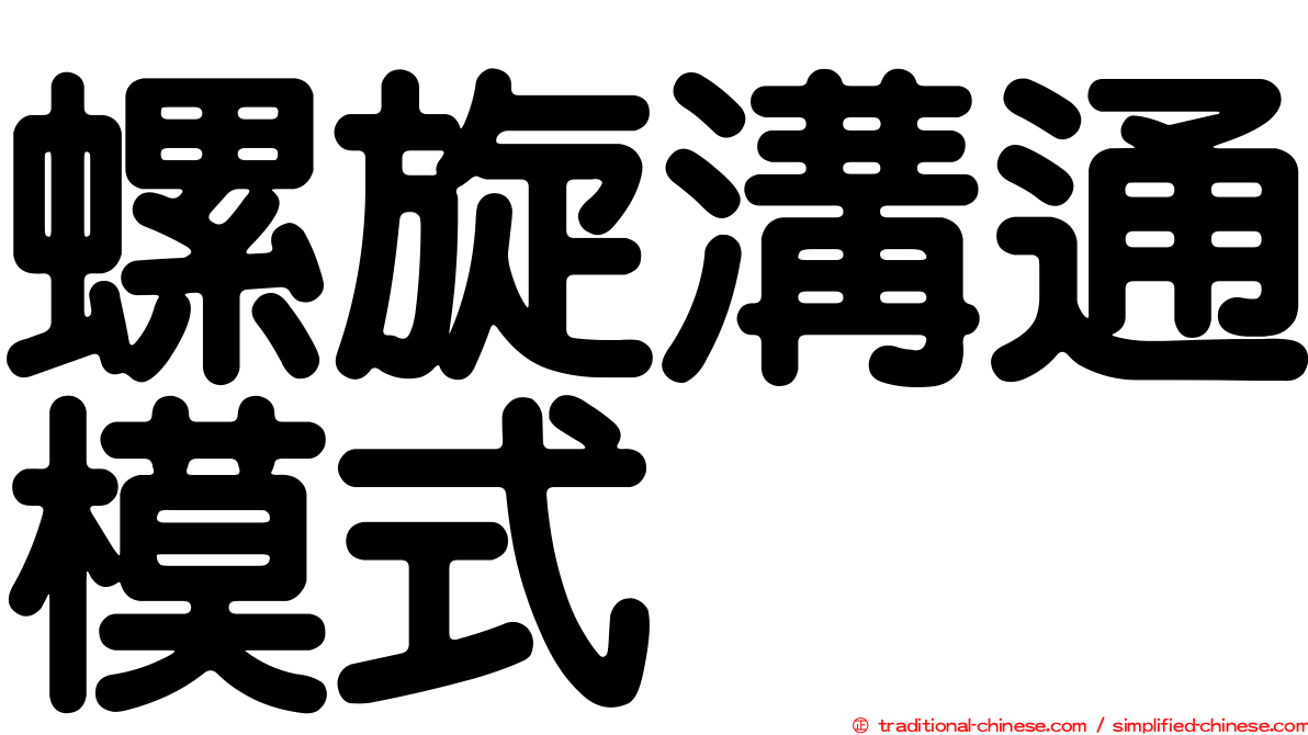 螺旋溝通模式