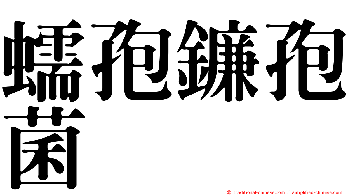 蠕孢鐮孢菌