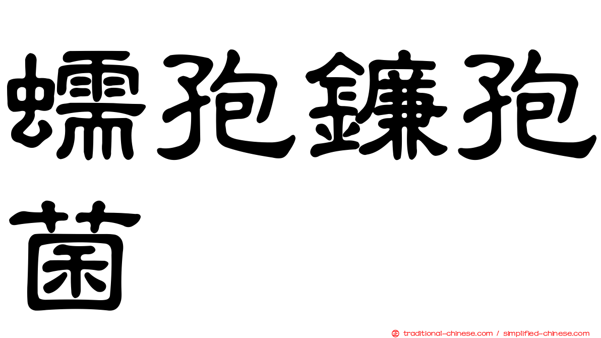 蠕孢鐮孢菌