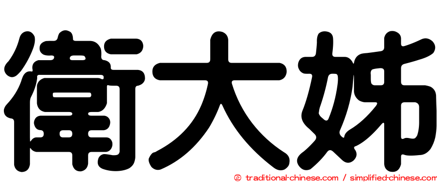 衛大姊