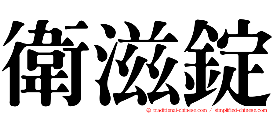 衛滋錠