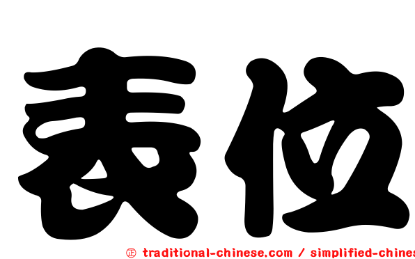 表位