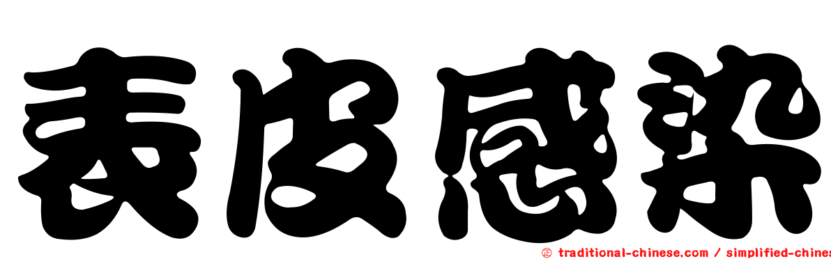 表皮感染
