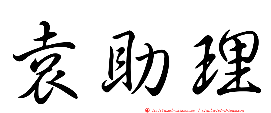 袁助理