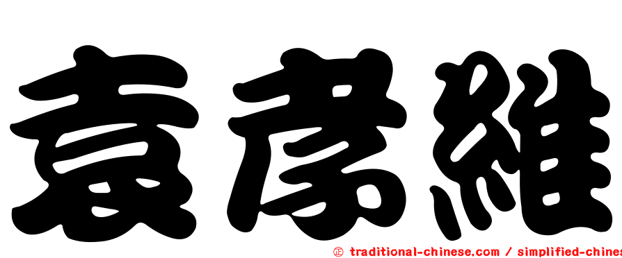 袁孝維