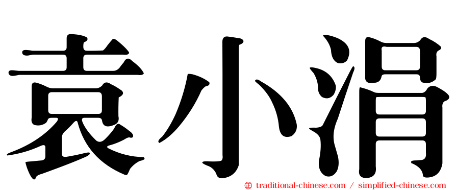 袁小涓