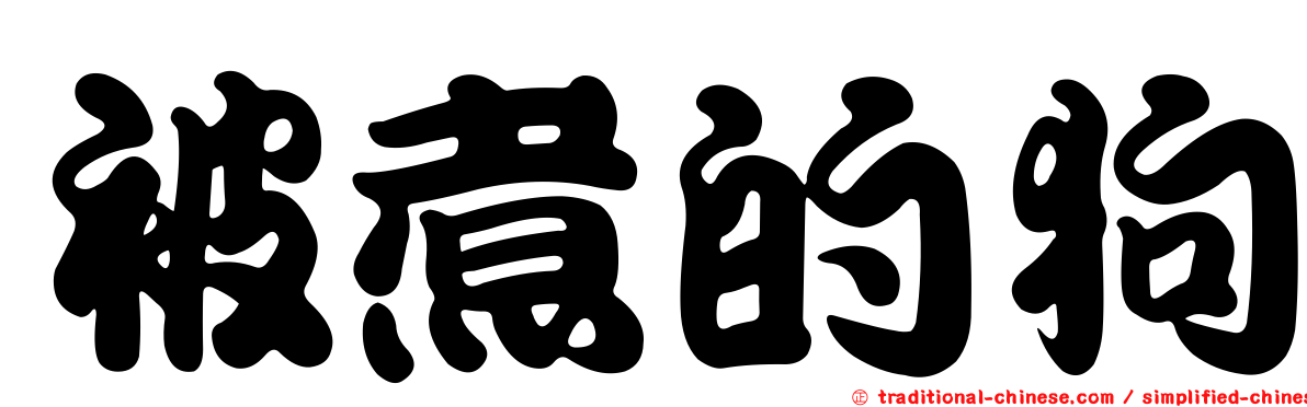 被煮的狗