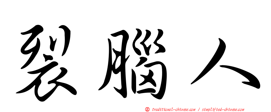 裂腦人