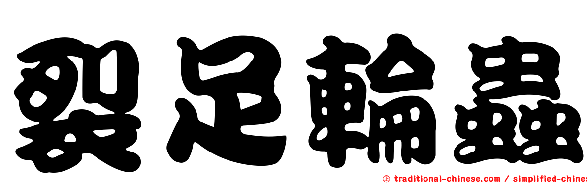 裂足輪蟲