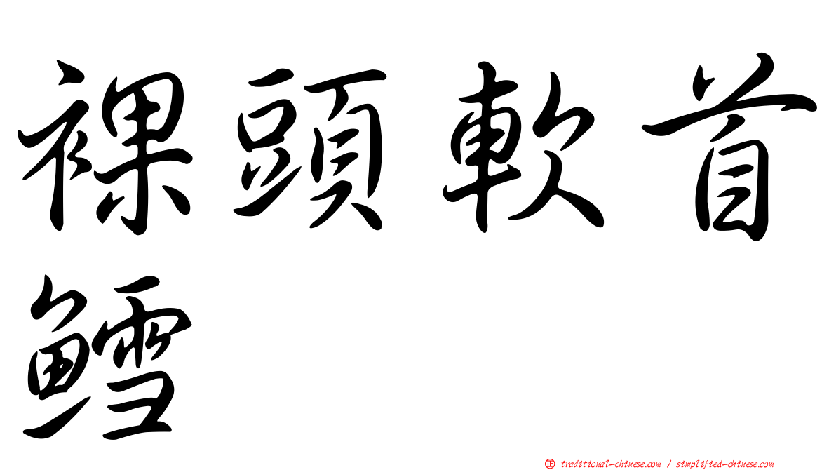 裸頭軟首鱈
