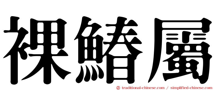 裸鰆屬