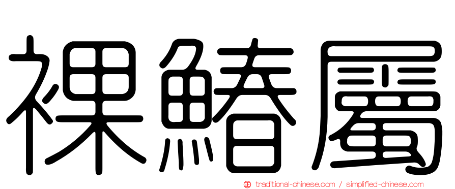 裸鰆屬