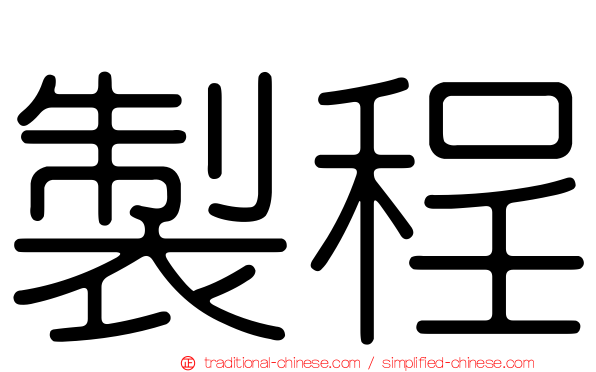 製程