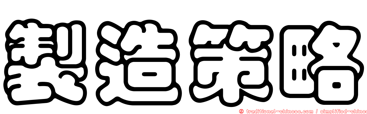 製造策略